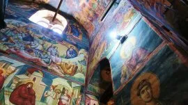 Ohrid: Crkva Svete Bogorodice - unutra&scaron;njost