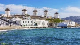 Mikonos: Vetrenjače