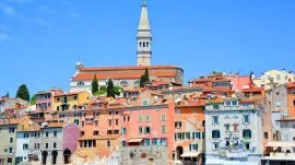 Rovinj: Pogled na crkvu