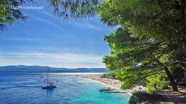 Brač: Pogled na more