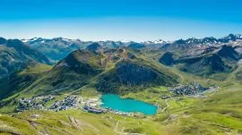 Tignes: Jezero