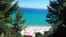 Kriopigi: Pogled na plažu