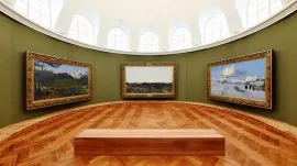 Sent Moric: Muzej Segantini - unutra&scaron;njost