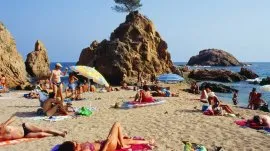 Tosa de Mar: Plaža