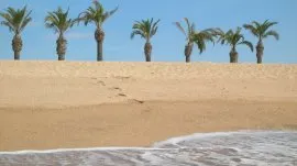 Santa Susanna: Plaža