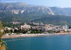 Leto 2026, letovanje - Bečići - Hoteli: Pogled na Bečiće