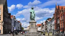 Briž: Statua Jan van Eyckplein