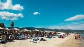 Asprovalta: Plaža