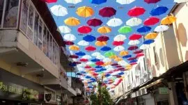 Antalija: Ulica sa ki&scaron;obranima u Antaliji