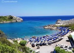 Leto 2026, letovanje - Rodos - Hoteli: Pogled na plažu