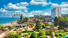 Zlatni Pjasci: Pogled na letovali&scaron;te