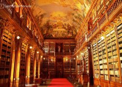 Prolećna putovanja - Prag - Hoteli: Bibilioteka u Strahov manastiru