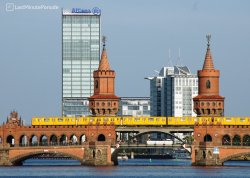 Jesenja putovanja - Berlin - Hoteli: Metro na Oberbaum mostu