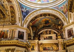 Prolećna putovanja - Sankt Peterburg i Moskva - Hoteli: Unutrašnjost crkve Svetog Isaka