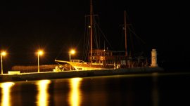 Pefkohori: Pefkohori noću