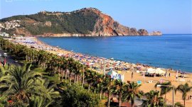 Alanja: Plaža
