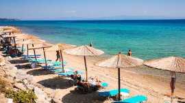 Kriopigi: Plaža