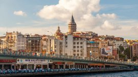 Istanbul: Galata most