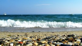 Pefkohori: Plaža Pefkohorija