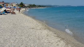 Pefkohori: Plaža Pefkohorija