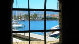 Kos: Pogled na luku iz tvrđave Sv. Jovana