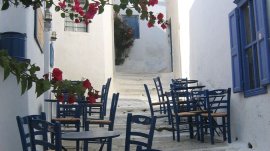 Ios: Taverna u Hori