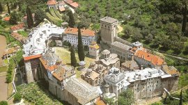 Atos: Manastir Hilandar