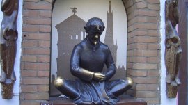 Dizeldorf: Statua krojača Wibbela u Dizeldorfu