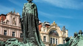 Prag: Spomenik Jan Hus