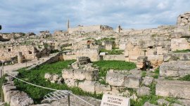 Egina: Lokalitet Kolona