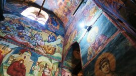 Ohrid: Crkva Svete Bogorodice - unutrašnjost