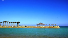 Hurgada: Pogled na plažu