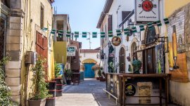 Larnaka: Jedna od ulica