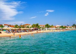 Leto 2025, letovanje - Nikiti - Apartmani: Pogled na plažu