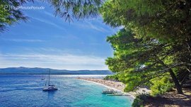 Brač: Pogled na more