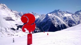 Les 2 Alpes: Znak Les 2 Alpes
