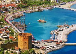 Leto 2025, letovanje - Alanja - Hoteli: Pogled na Crvenu kulu