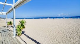 Santa Susanna: Plaža