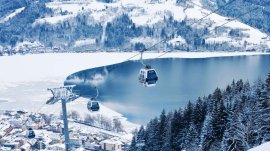 Zell am See: Pogled na Zell am See