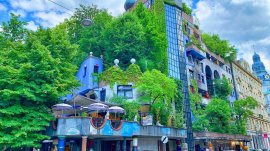 Beč: Zgrada Hundertwasser