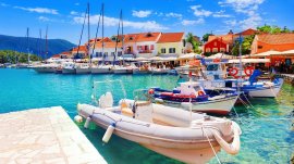 Kefalonija: Selo Fiskardo